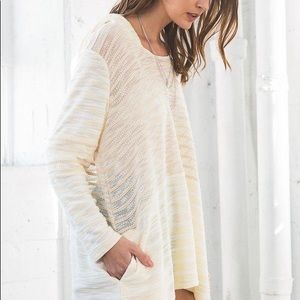 Striped Hoodie Sweater